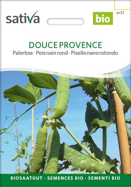 BIO Saatgut Palerbse Douce Provence